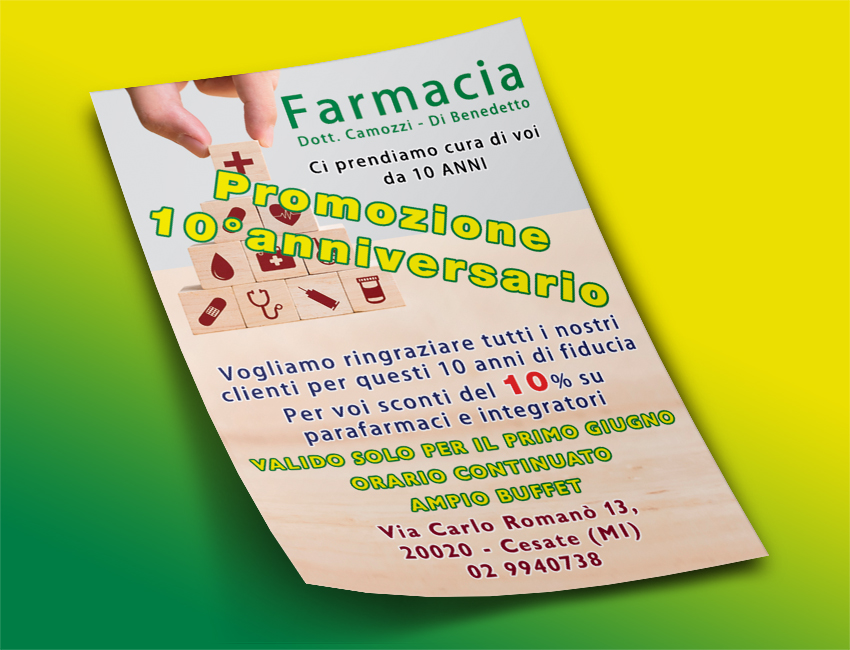 Volantino Farmacia Camozzi