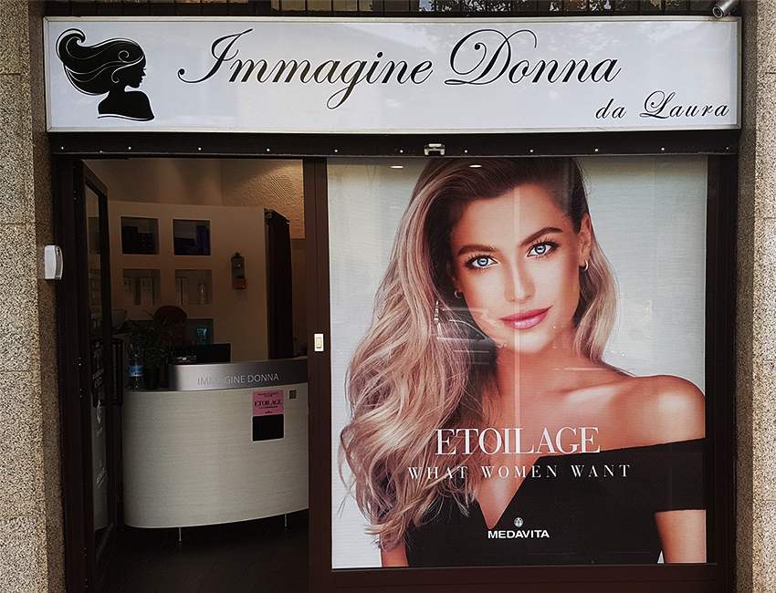 Insegna Immagine Donna
