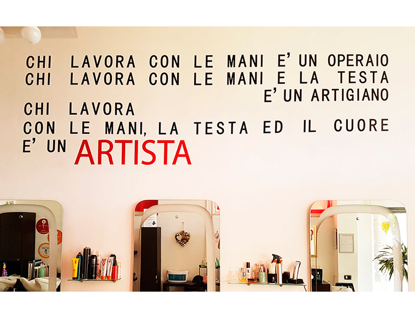 Scritta muro